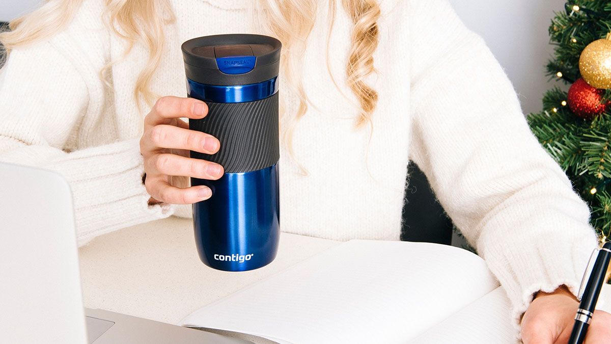 CONTIGO Byron 470 ml - gunmetal - Kubek termiczny 